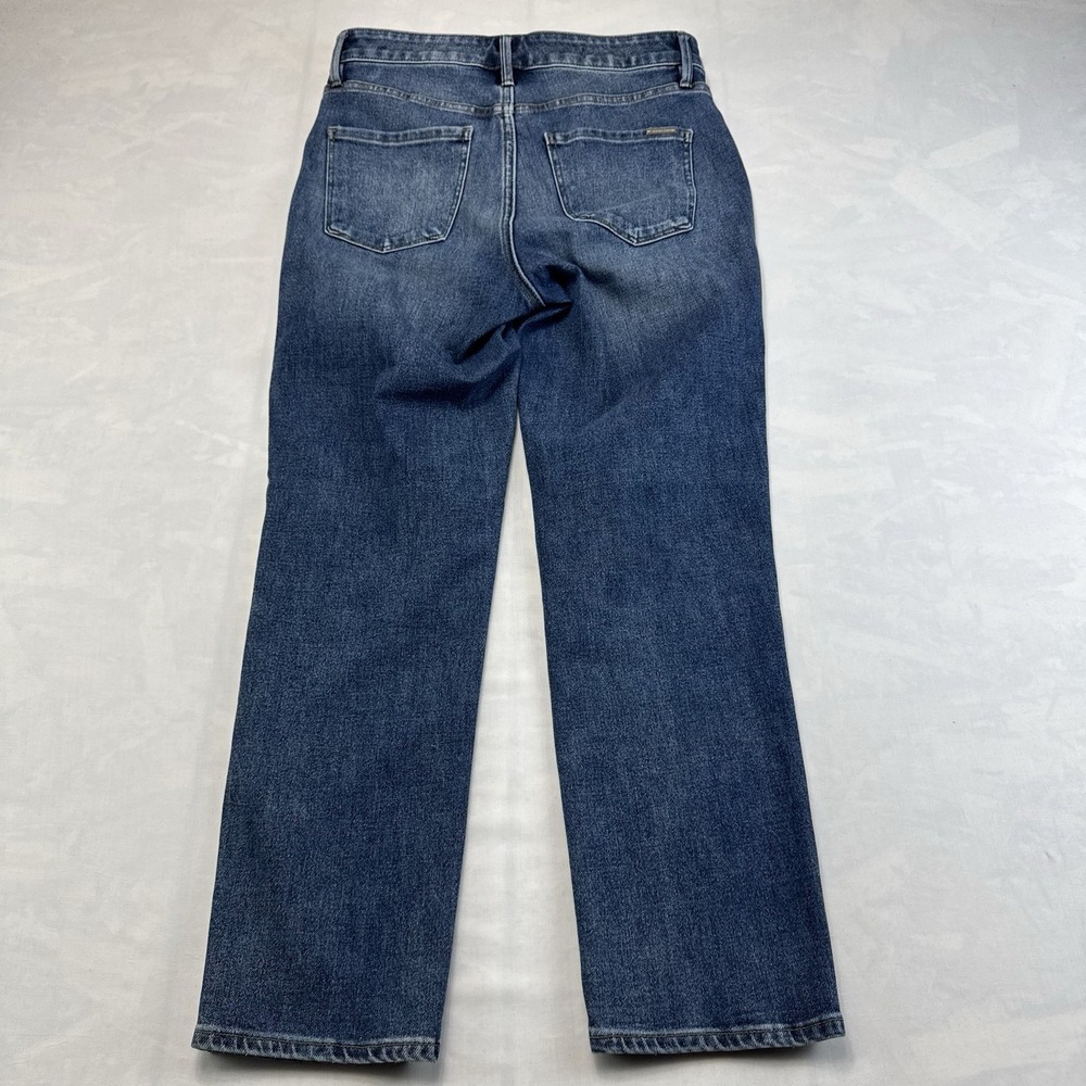 White House Black Market High Rise Straight Sculpt Jeans Size 4 - Picture 5 of 7